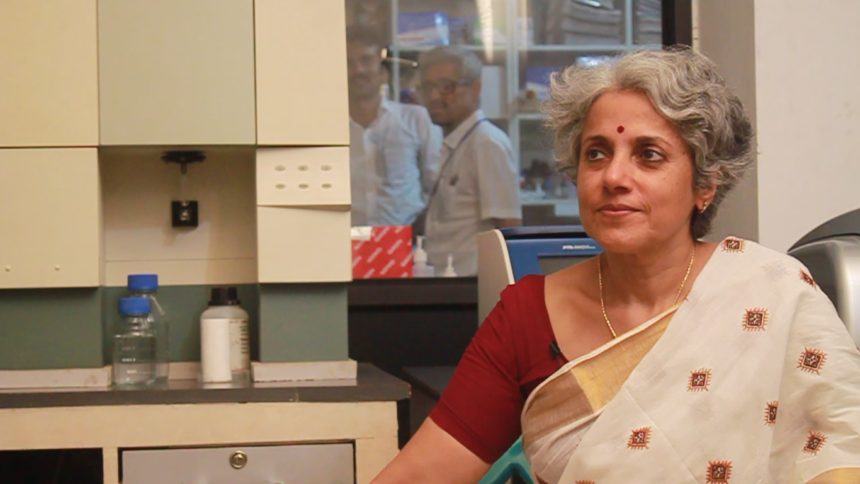 Dr. Swaminathan visits CCHRC…